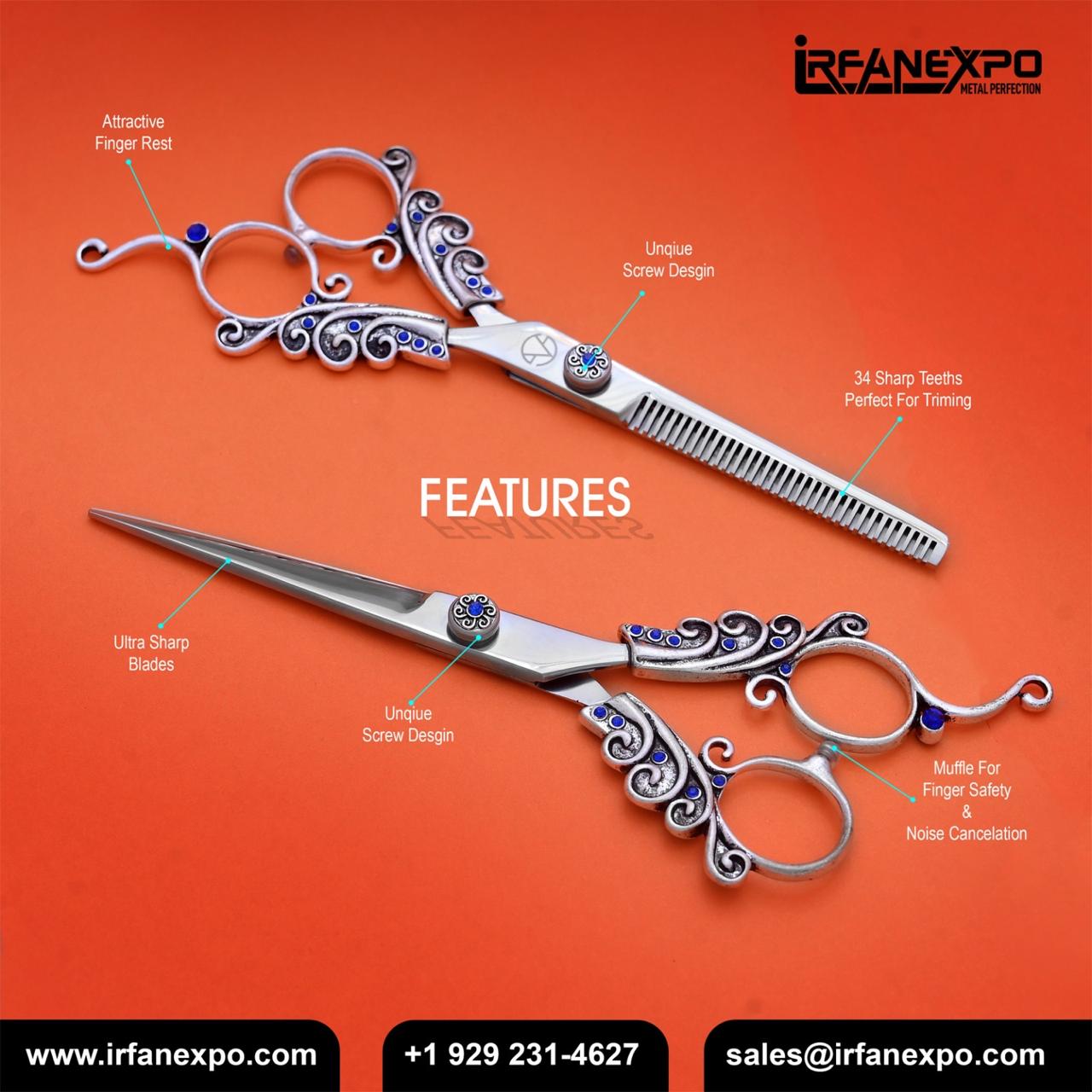 “Professional Handcrafted Hairdressing Scissor Set”