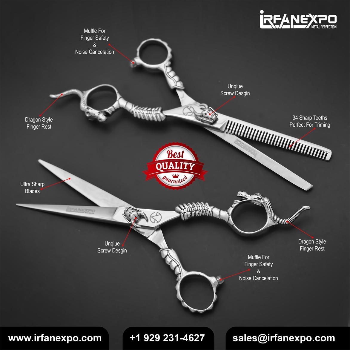 Dragon Barber Scissors Set – Cutting & Thinning