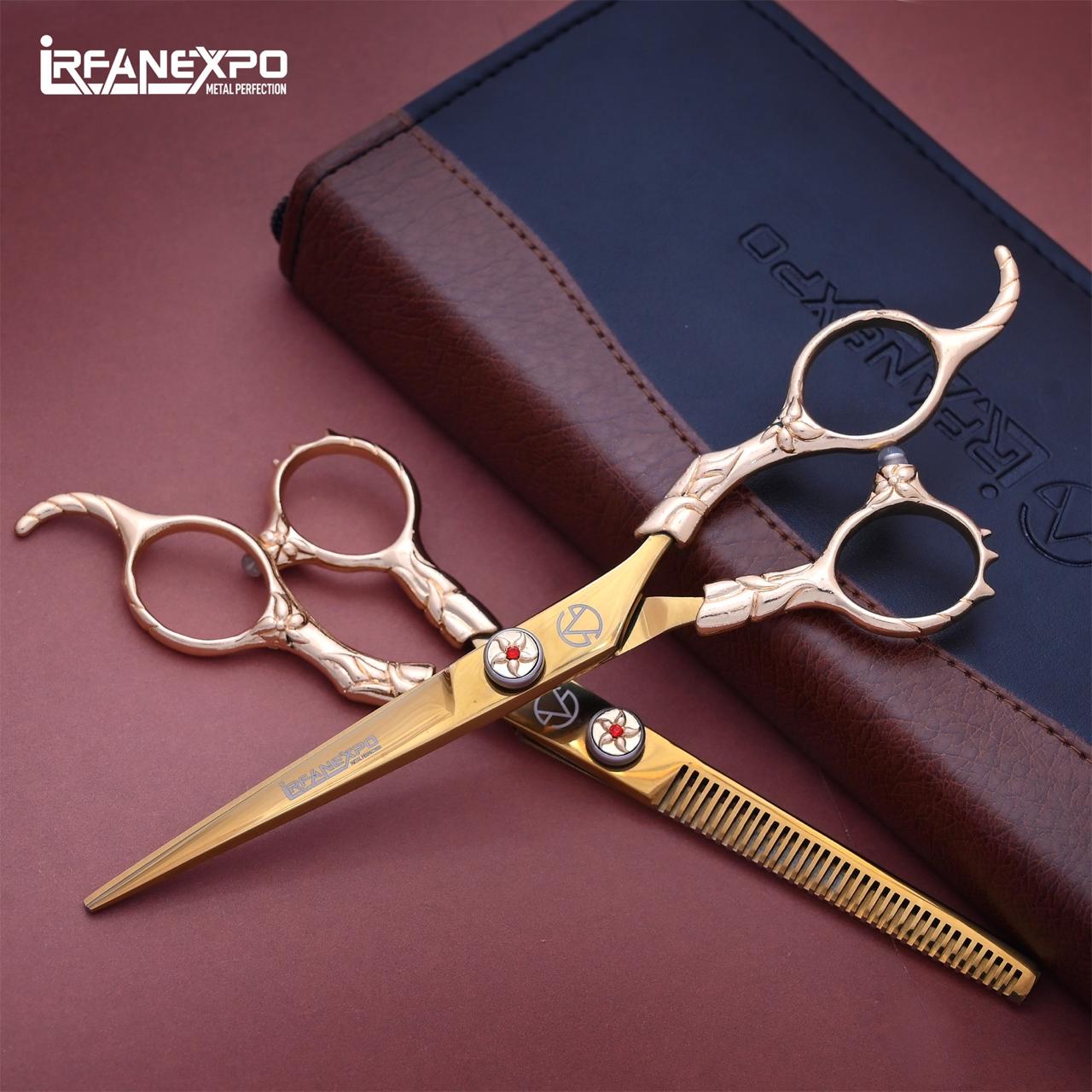 IRFANEXPO Professional Hair Cutting Shears Set